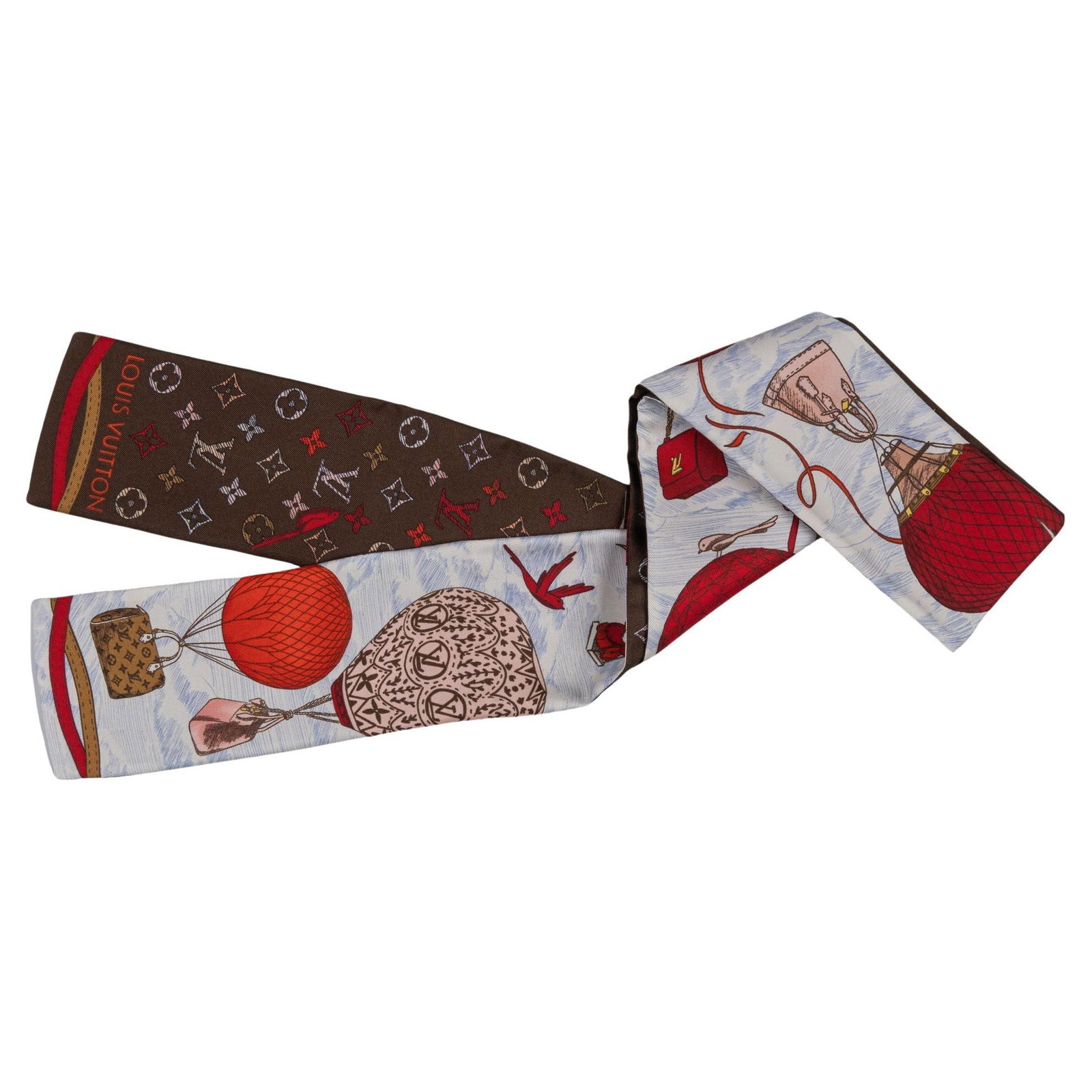 Louis Vuitton Hot Air Balloon Silk Bandeau Brand New Italy (1 of 4)
