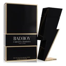 Bad Boy Eau De Toilette Spray By Carolina Herrera: Bad Boy Eau De Toilette Spray By Carolina Herrera Bad Boy Cologne by Carolina Herrera, Spicy and sweet elements fuse with fresh aromatic herbs and cacao in bad boy, a spicy oriental fragrance for men.