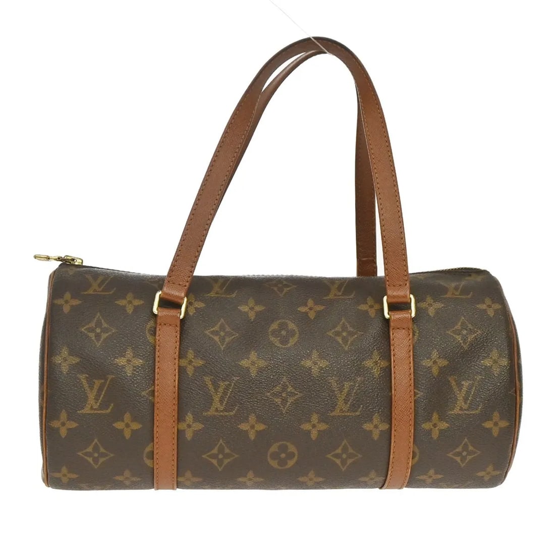 Louis Vuitton Papillon Brown Canvas Handbag: Louis Vuitton Papillon Brown Canvas Handbag Louis Vuitton Papillon handbag in brown monogram canvas. This women's bag is made in France and is presented in good condition with visible wear. Noted cond