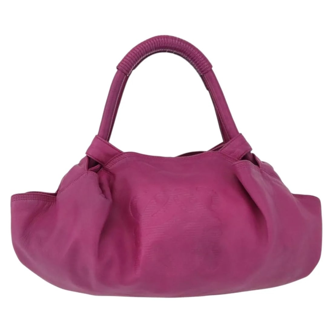 Loewe Anagram Nappa Aire Leather Handbag Pink: Loewe Anagram Nappa Aire Leather Handbag Pink A Loewe Anagram Logo Nappa Aire Hand bag in pink leather, designed for female use. It was made in Spain and is offered in good condition with light wear a