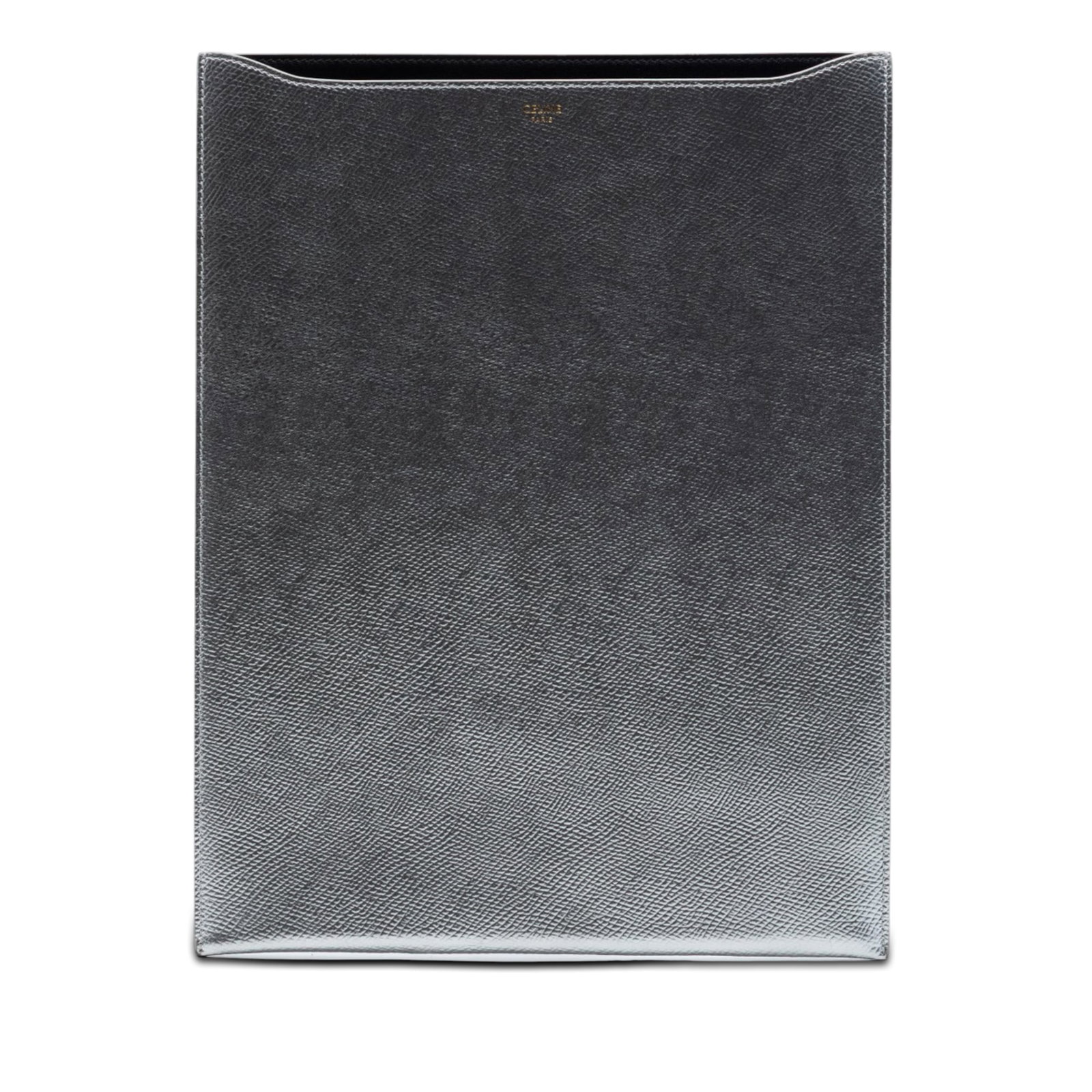 Celine metallic leather tablet case in silver (1 of 6)