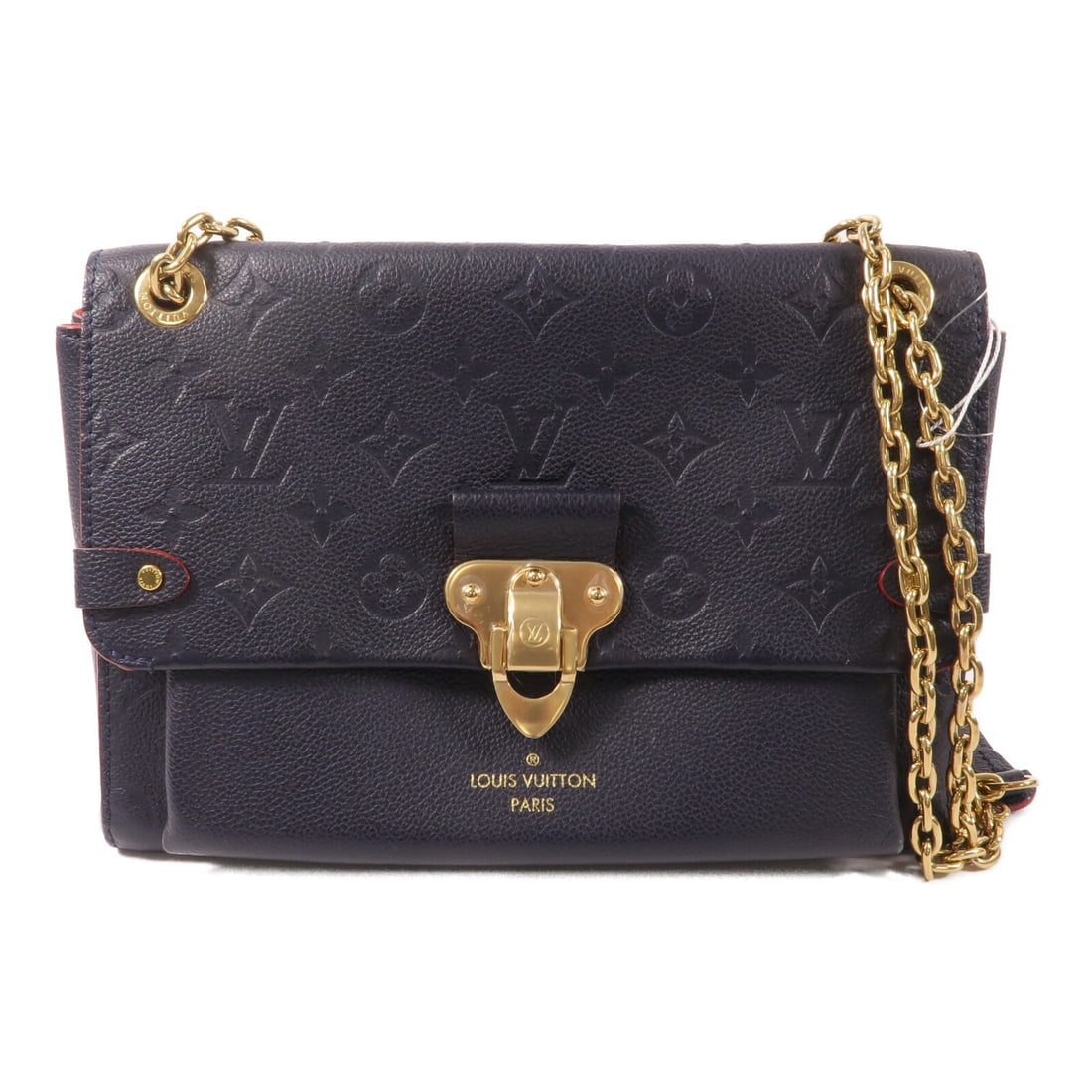 Louis Vuitton Vavin PM Shoulder Bag M52271 Navy Monogram Empreinte (1 of 13)