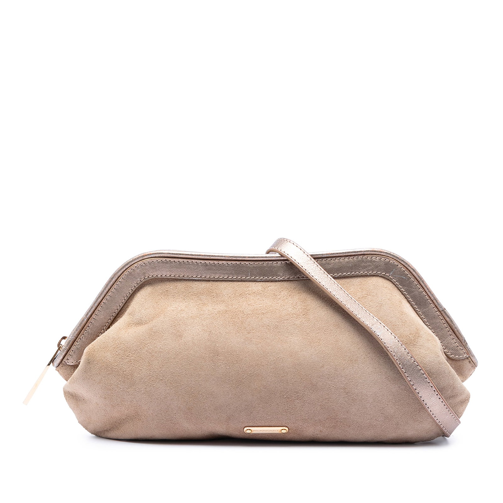 Burberry Prorsum suede leather crossbody bag Italy (1 of 7)