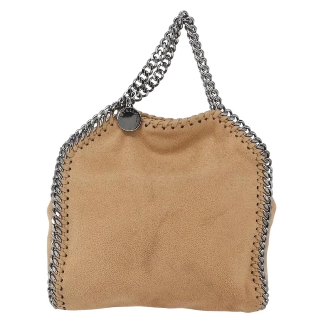 Beige Polyester Crossbody Bag Stella McCartney Falabella Fold Over (1 of 18)