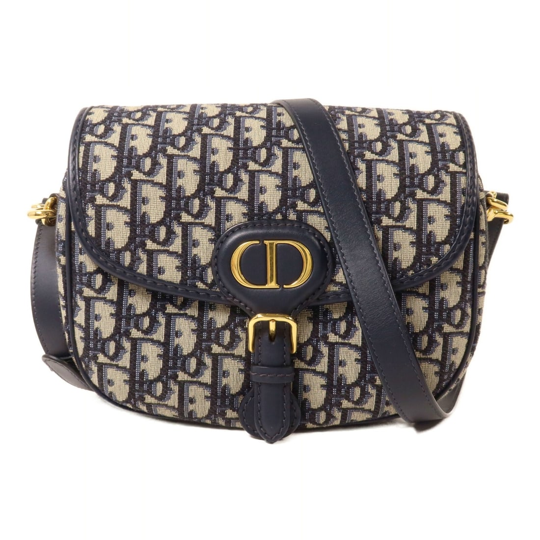 Dior Bobby M9319UTZQ blue canvas shoulder bag CD GHW: Dior Bobby M9319UTZQ blue canvas shoulder bag CD GHW A Christian Dior Bobby shoulder bag in blue canvas, presented in very good AB condition. It features a magnetic pocket, one outside open pocket, on
