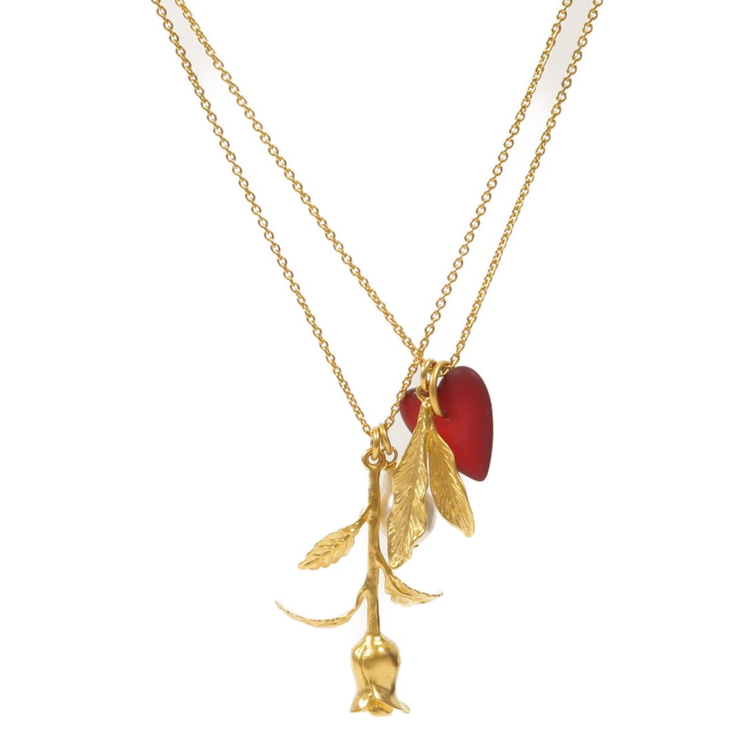 Dior CD Necklace Red White Gold Tone Metal PVC: Dior CD Necklace Red White Gold Tone Metal PVC A Christian Dior necklace in red, white, and gold tones, made from metal and PVC. It is designed for women and has a neck rotation length of 90-96 cm (35