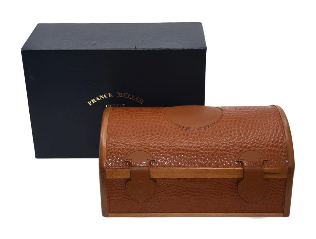 Franck Muller King Conquistador Single Presentation Box Brown (1 of 3)