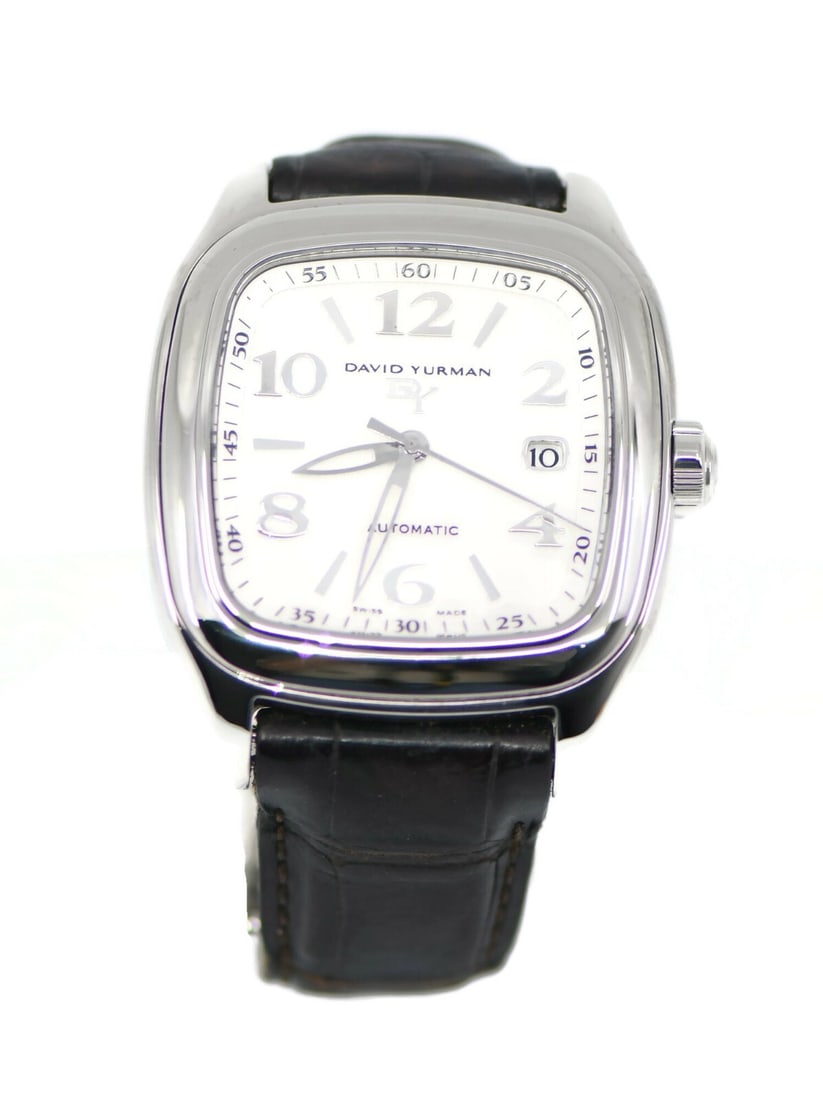 David Yurman Thoroughbred 41mm Stainless Steel Automatic Watch T310: David Yurman Thoroughbred 41mm Stainless Steel Automatic Watch T310 Discover the elegance of the David Yurman Thoroughbred Stainless Steel Watch T310, a stunning wristwatch that features a sophisticat
