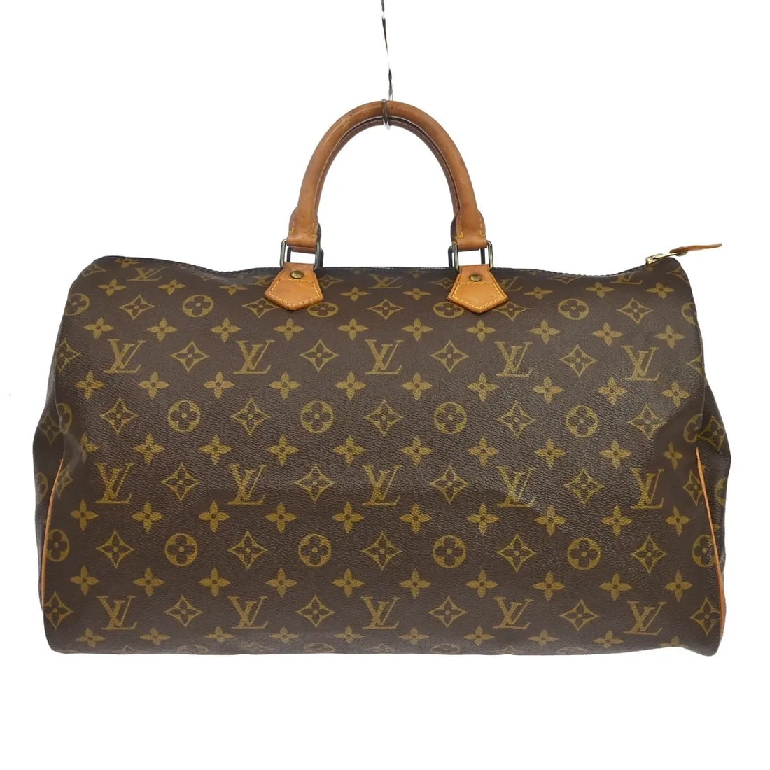Louis Vuitton Speedy Brown Monogram Canvas Handbag: Louis Vuitton Speedy Brown Monogram Canvas Handbag Louis Vuitton Speedy handbag in brown monogram canvas. Made in France, this women's bag is presented in good condition with visible signs of prior us
