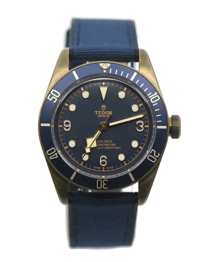 Tudor Black Bay Bucherer Bronze 43mm Automatic Wristwatch (1 of 6)