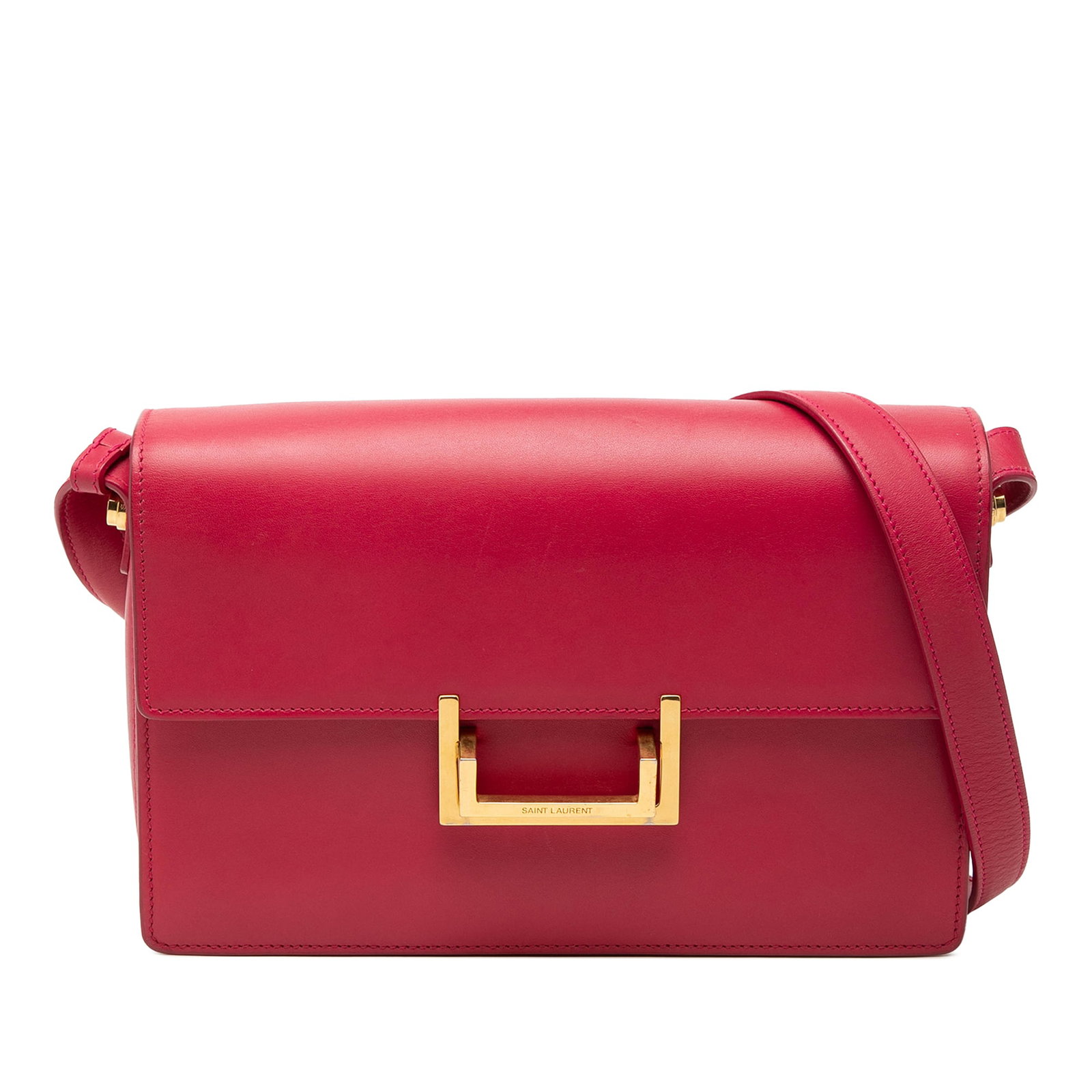 Saint Laurent Lulu Pink Leather Crossbody Bag (1 of 7)