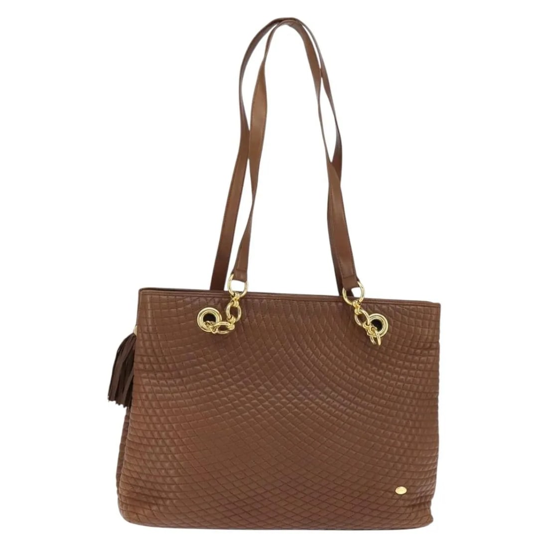 Bally Vintage Brown Leather Tote Bag Made in Italy: Bally Vintage Brown Leather Tote Bag Made in Italy This Bally vintage tote bag is crafted from brown leather and designed for women. Made in Italy, it features a spacious interior and classic tote sil