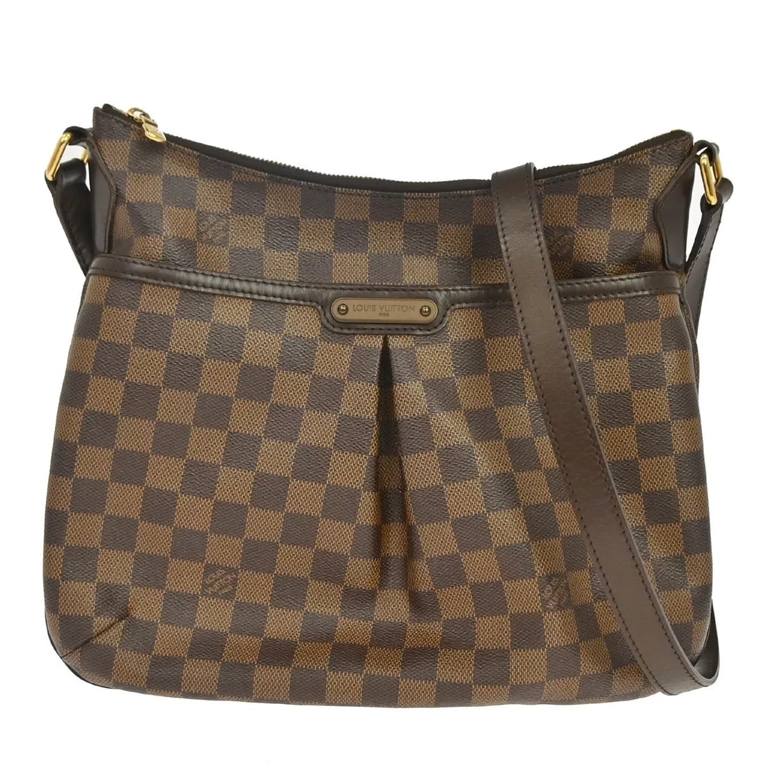 Louis Vuitton Bloomsbury Brown Canvas Handbag: Louis Vuitton Bloomsbury Brown Canvas Handbag Louis Vuitton Bloomsbury Damier handbag in brown canvas, made in France. The bag is described as being in good condition with exterior scuffs, dirt, and l