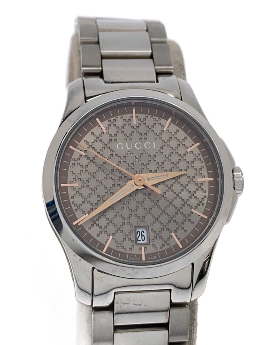 Gucci Gold Swiss Men's Wristwatch G Timeless (1 of 6)