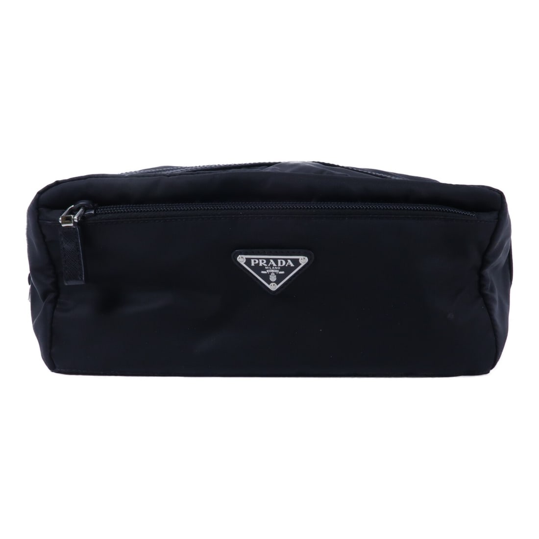 PRADA 2NA029 2DMH F0002 Re Nylon Travel Clutch Black (1 of 12)