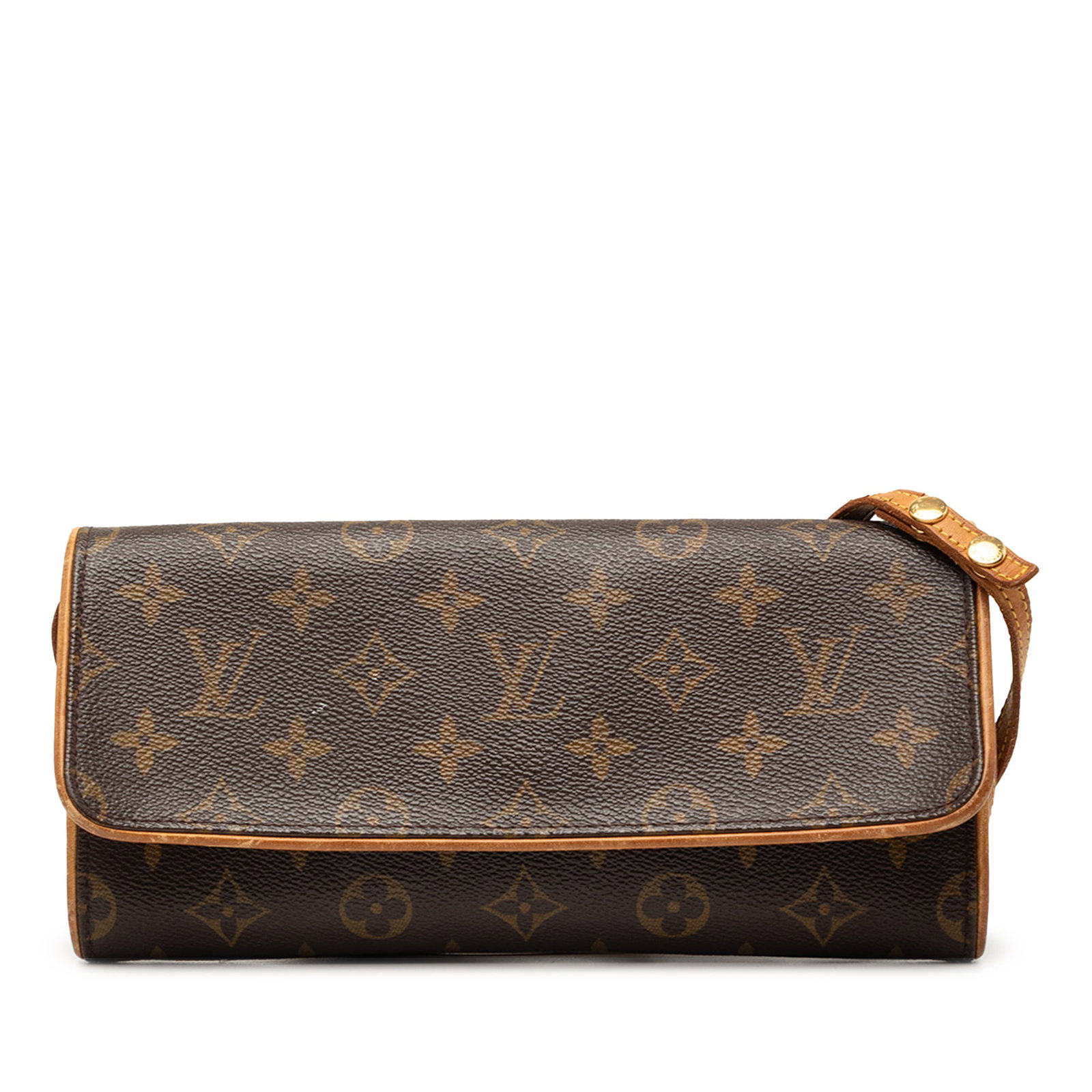 Louis Vuitton Monogram Canvas Pochette Twin GM Shoulder Bag (1 of 10)