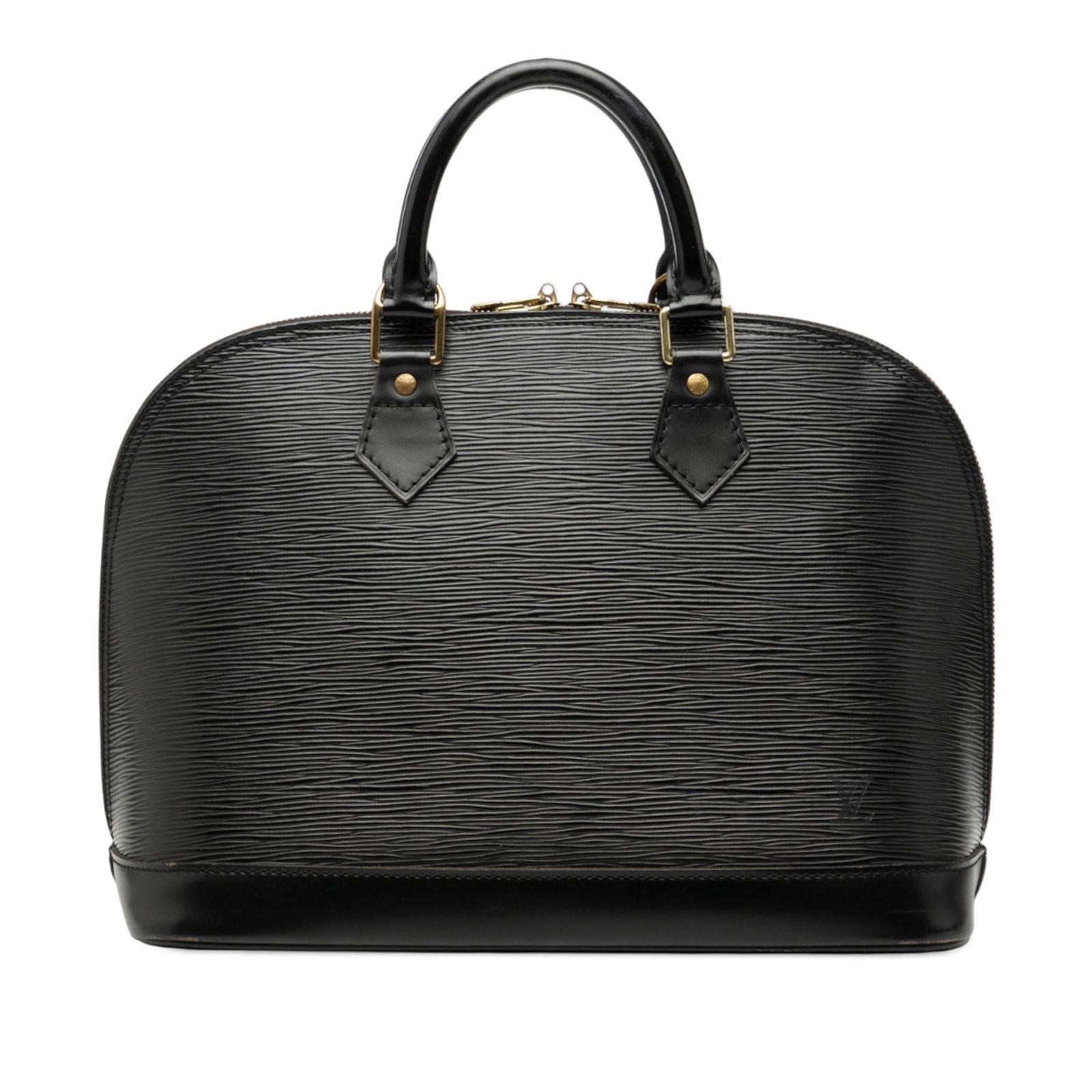 Louis Vuitton Alma PM Black Epi Leather Handbag France (1 of 7)