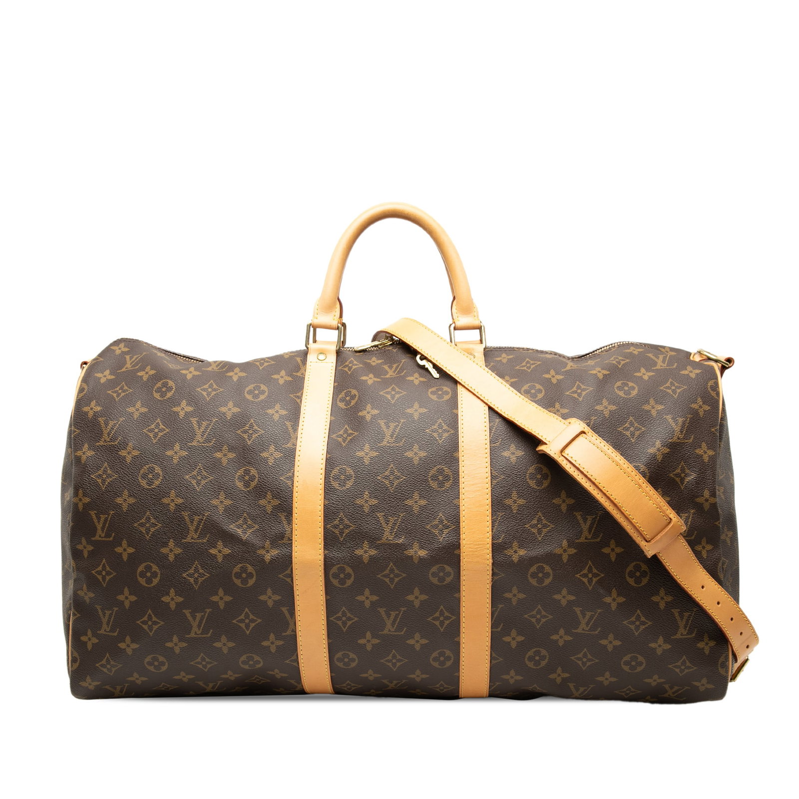 Louis Vuitton Keepall Bandouliere 55 Monogram Travel Bag (1 of 7)