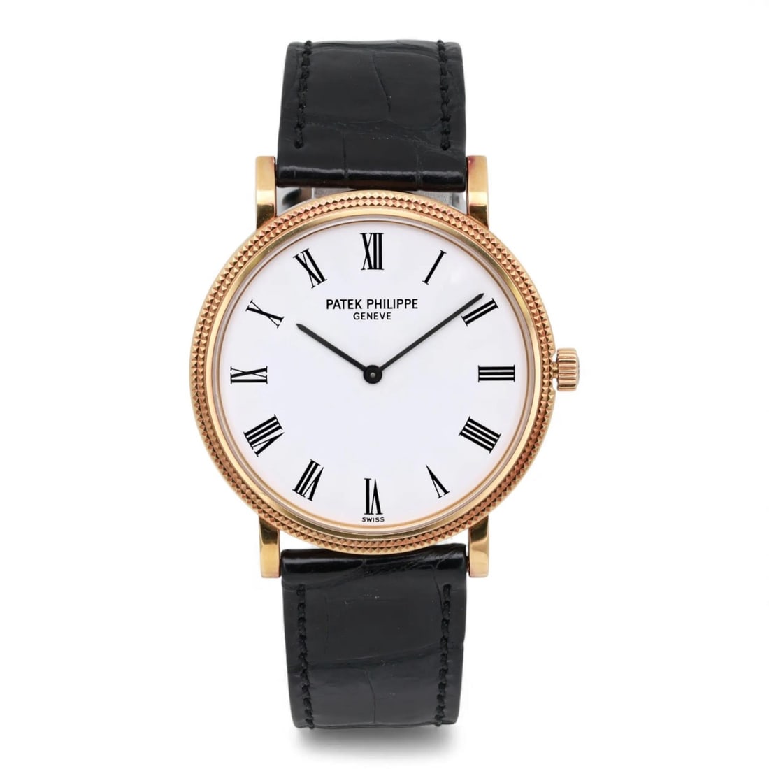 Patek Philippe Calatrava 35mm 18k Yellow Gold Analog Watch 5120J-001: Patek Philippe Calatrava 35mm 18k Yellow Gold Analog Watch 5120J-001 Elevate your style with the Patek Philippe Calatrava, a luxurious wristwatch crafted in 18k yellow gold. This exquisite timepiece f