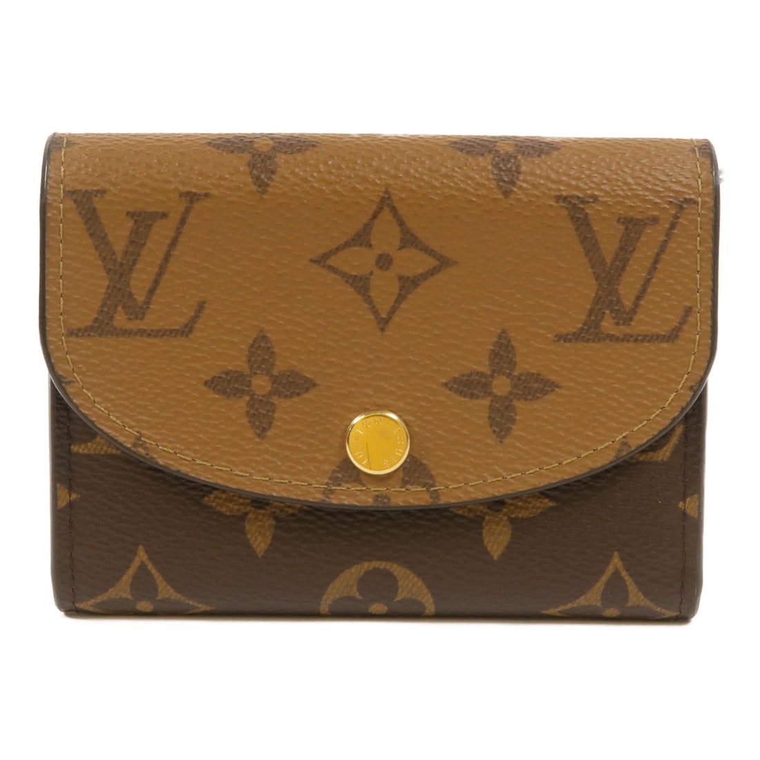 Louis Vuitton Rosalie Coin Purse M82333 Monogram Reverse Brown Black (1 of 14)