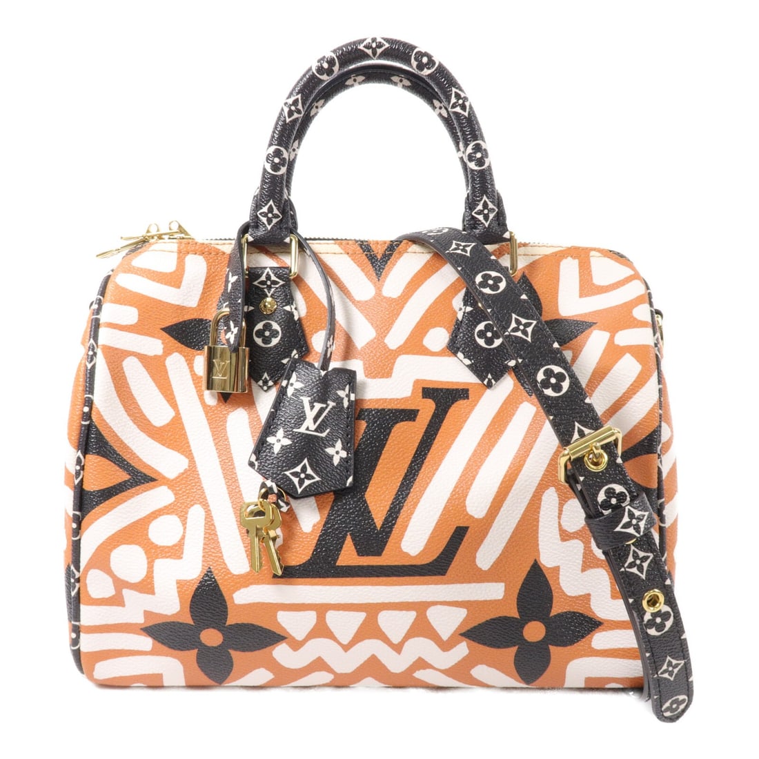 Louis Vuitton M56588 Speedy 25 Bandouliere Crafty 2 Way Shoulder Bag (1 of 13)