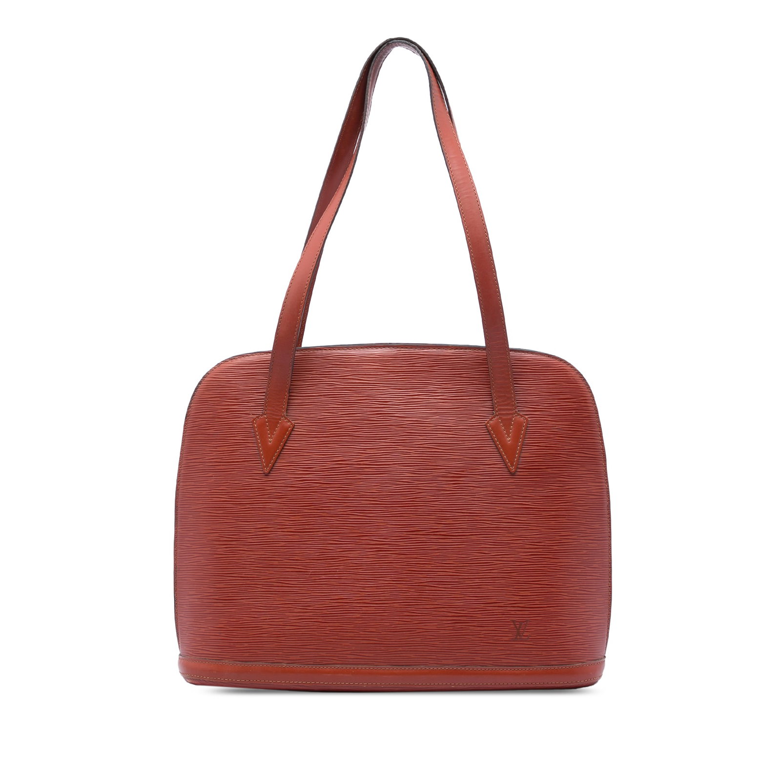 Louis Vuitton Lussac Brown Epi Leather Shoulder Bag (1 of 6)