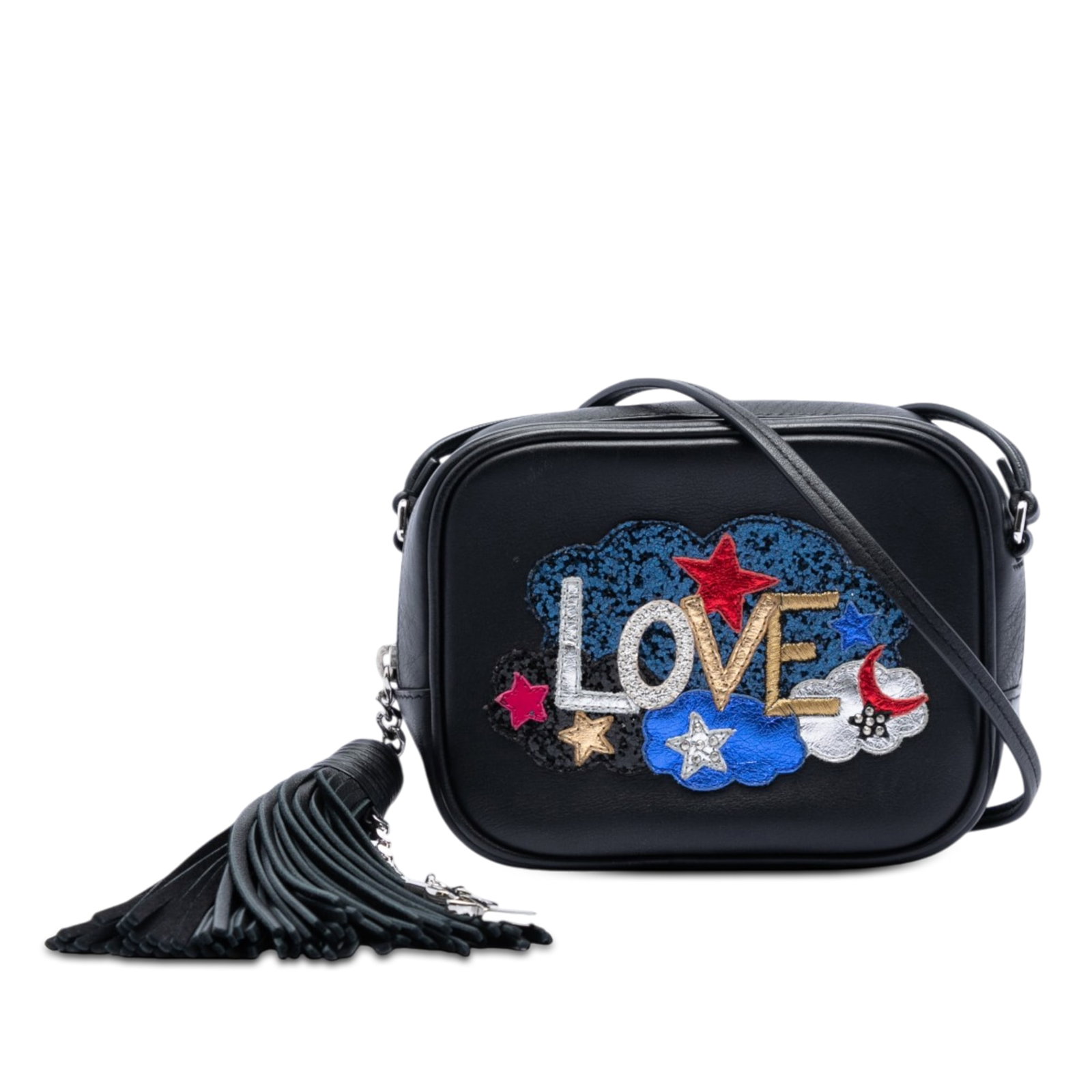 Saint Laurent Love Blogger Mini Nappa Camera Crossbody Bag (1 of 6)
