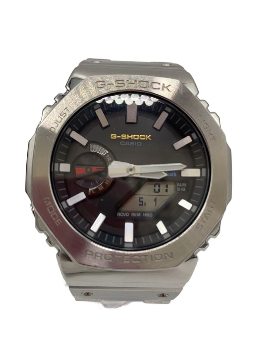 CASIO G-SHOCK GM-B2100SD-1CJF Stainless Steel Solar Bluetooth Watch: CASIO G-SHOCK GM-B2100SD-1CJF Stainless Steel Solar Bluetooth Watch This CASIO G-SHOCK GM-B2100SD-1CJF is a full metal men's wristwatch featuring solar power and Bluetooth connectivity. Crafted in Jap