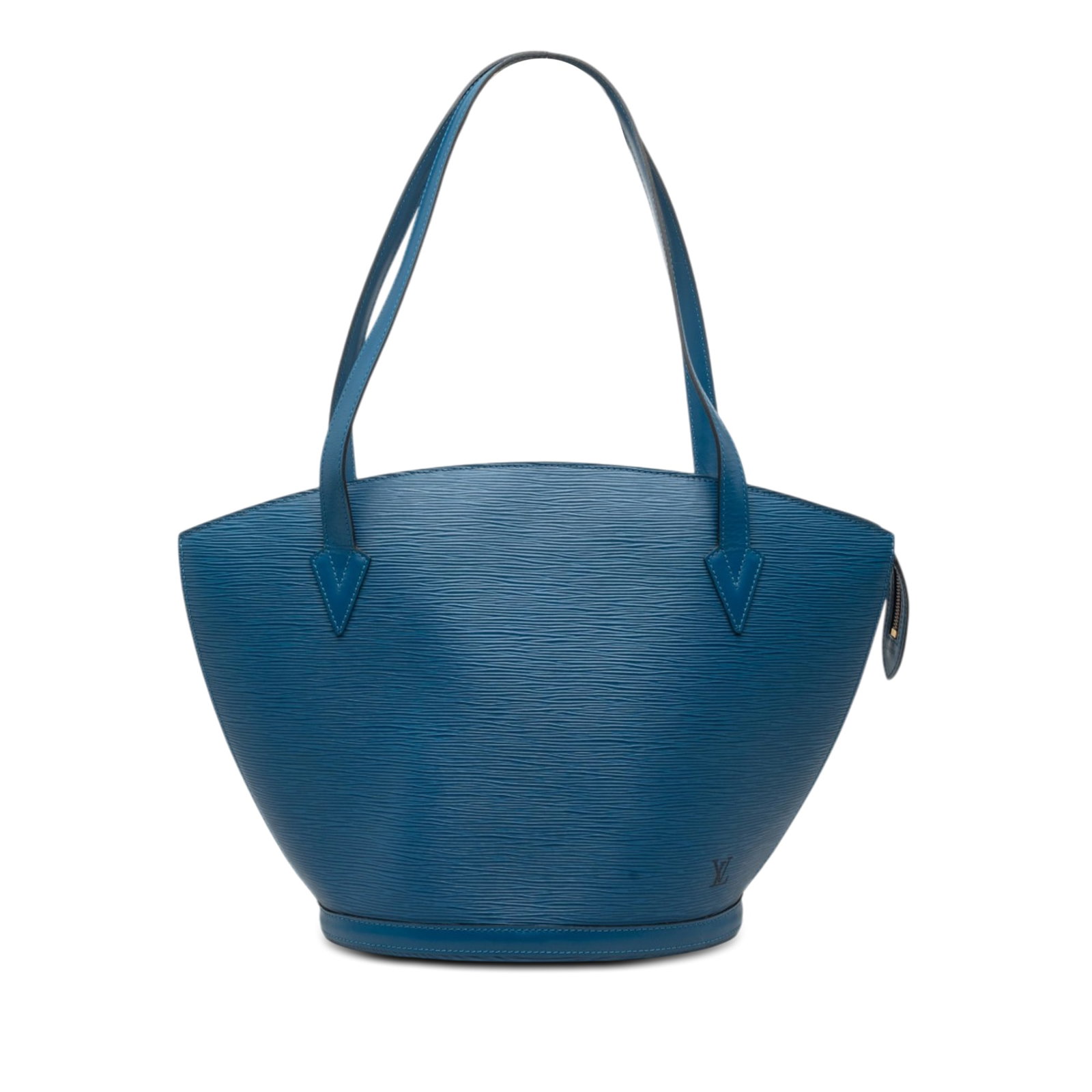 Louis Vuitton Saint Jacques GM Epi Leather Shoulder Bag Blue (1 of 7)