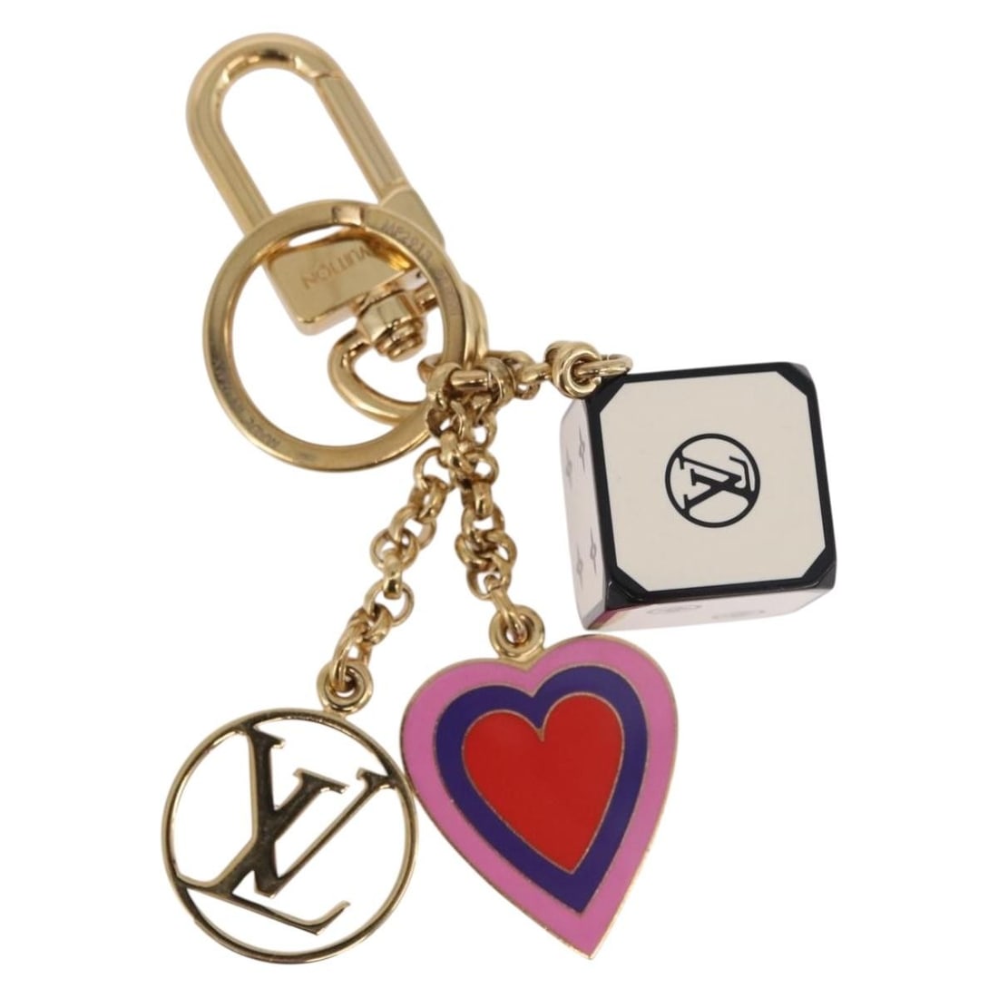 Louis Vuitton MP2913 Game On White Metal Key Holder: Louis Vuitton MP2913 Game On White Metal Key Holder Louis Vuitton Game On key holder in white, made in Italy. It is crafted from metal and monogram canvas, and comes with a dust bag and item box. The 
