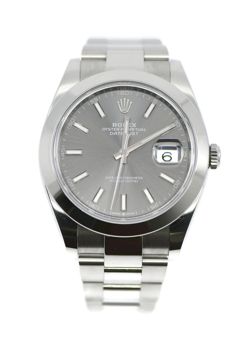 Rolex Datejust 126300 Stainless Steel Automatic Wristwatch 41 mm (1 of 6)