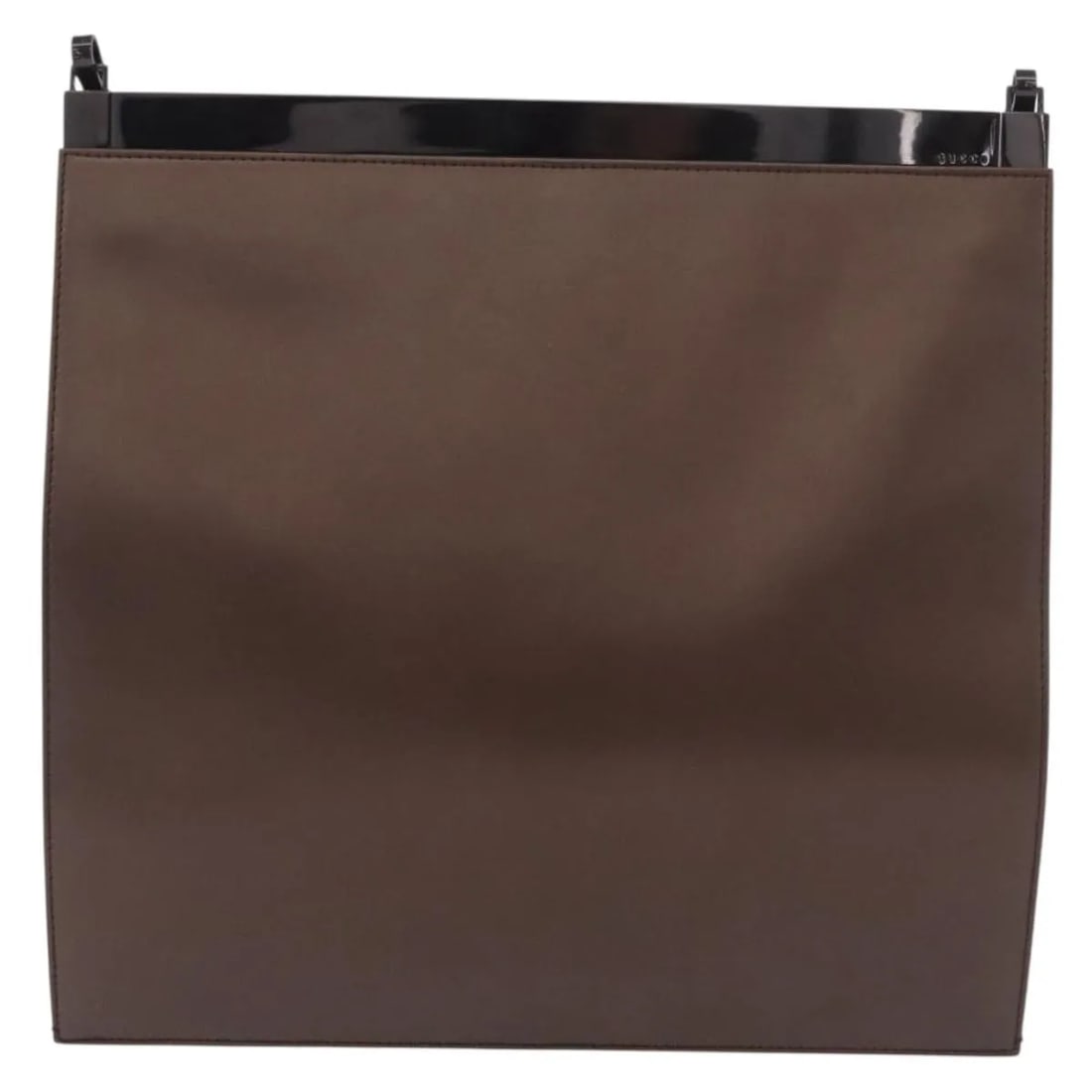 Gucci Vintage Brown Leather Shoulder Bag 30cm x 30cm: Gucci Vintage Brown Leather Shoulder Bag 30cm x 30cm Gucci Vintage leather item for women in brown. Made in Italy, it measures 30 cm x 30 cm and is described as being in good condition. Not included: 