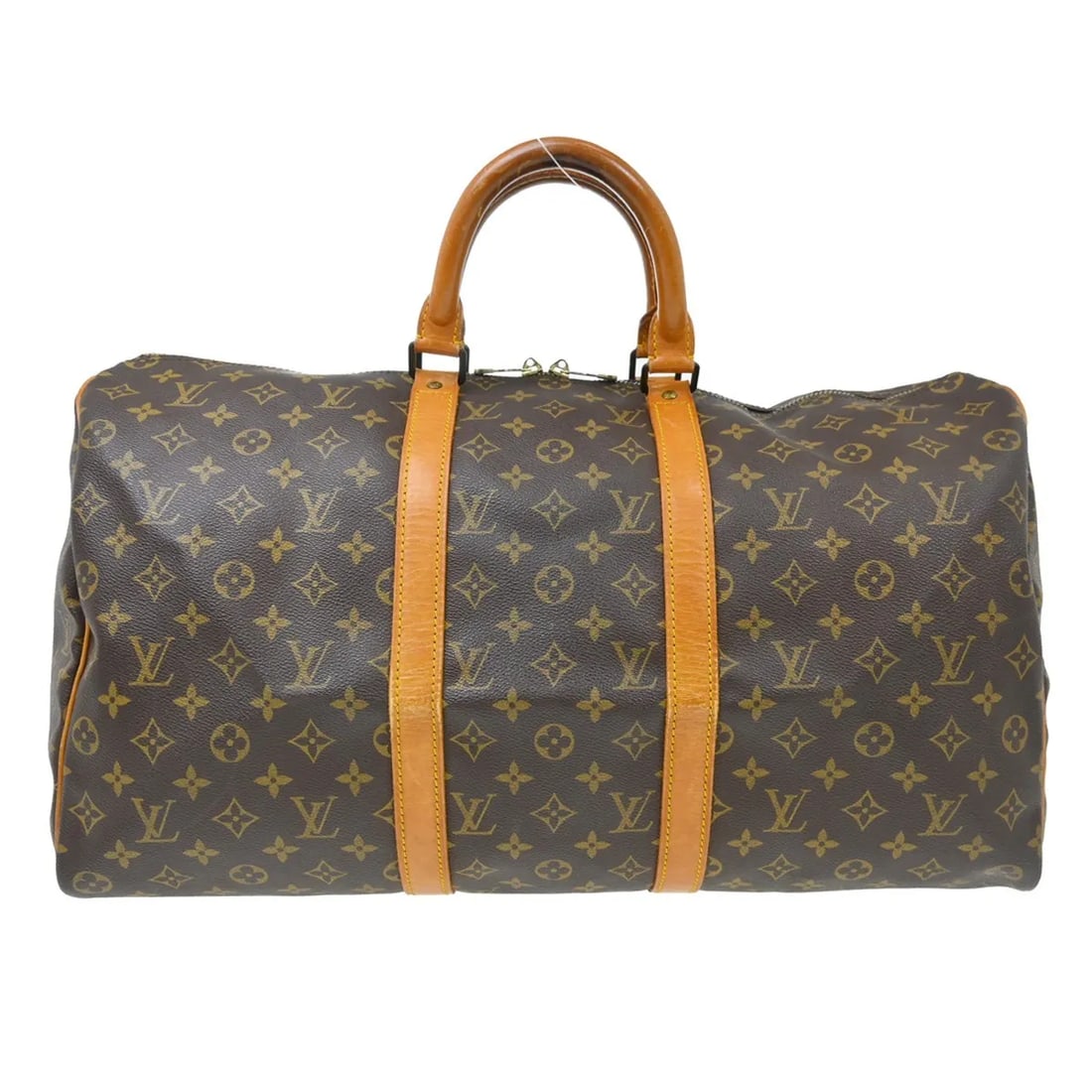 Louis Vuitton Keepall Unisex Brown Monogram Canvas Travel Bag: Louis Vuitton Keepall Unisex Brown Monogram Canvas Travel Bag Vintage Louis Vuitton Keepall in brown monogram canvas. This unisex travel bag is made in France and remains a classic silhouette, present
