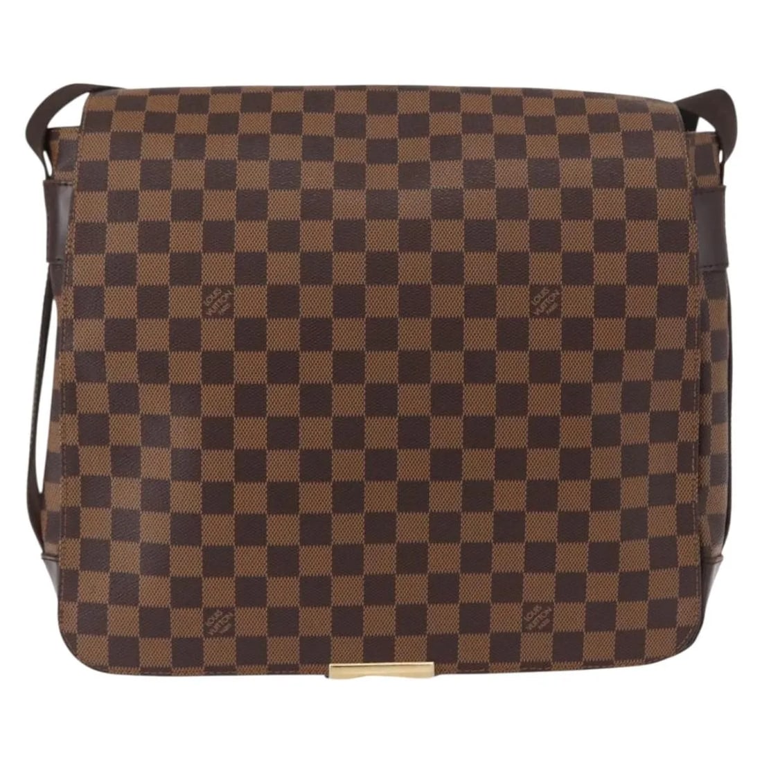 Louis Vuitton Bastille Brown Damier Ebene Canvas Bag: Louis Vuitton Bastille Brown Damier Ebene Canvas Bag This Louis Vuitton Bastille Bag features the iconic Damier canvas in brown and is designed for unisex use. Made in France, the bag offers a spaciou