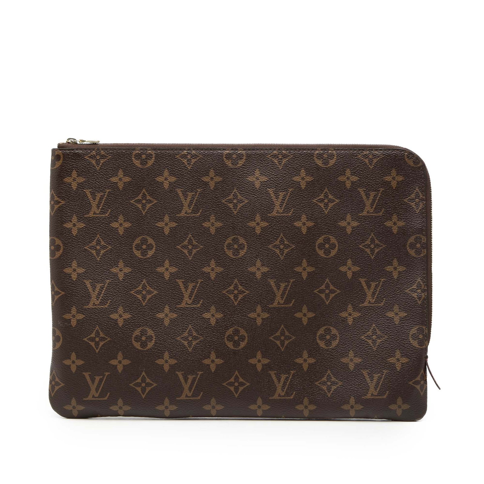 Travel Pouch in Monogram Canvas with Zip by Louis Vuitton (1 of 8)