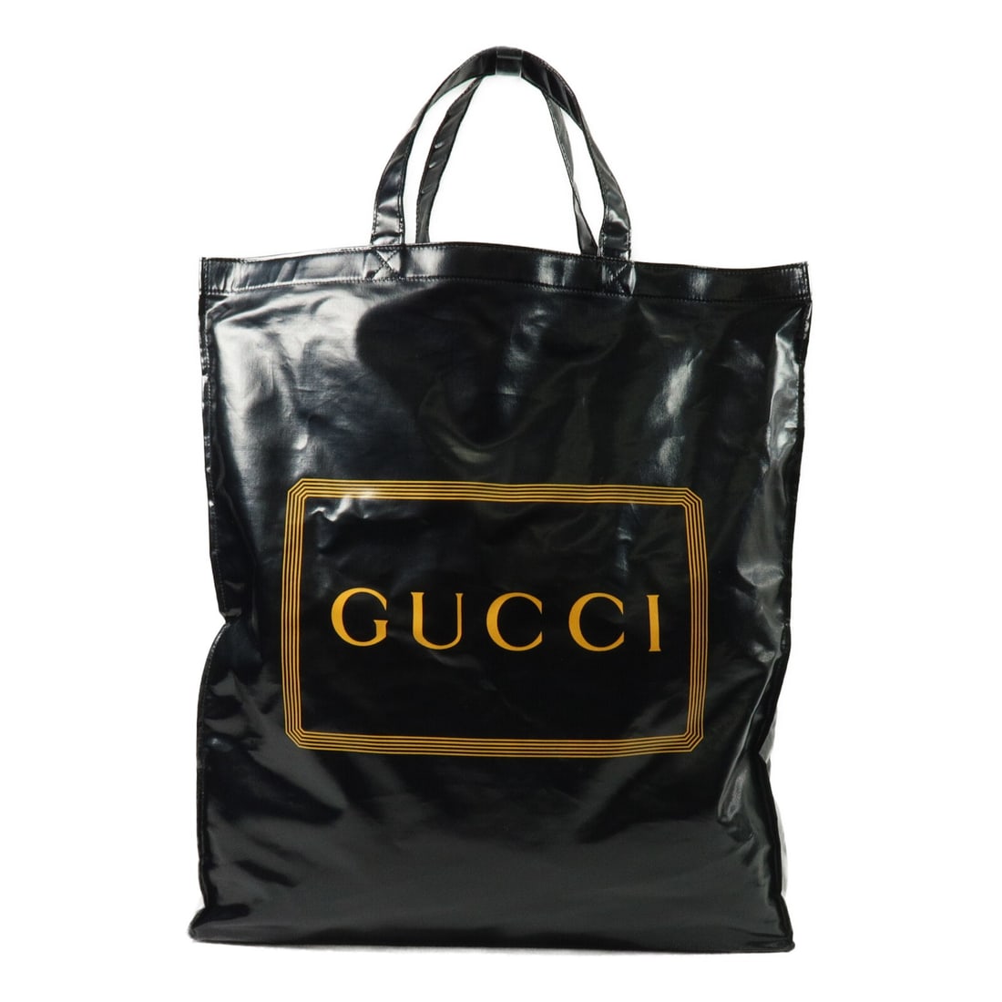 PVC Tote Handbag Gucci GG 575140 Black (1 of 13)