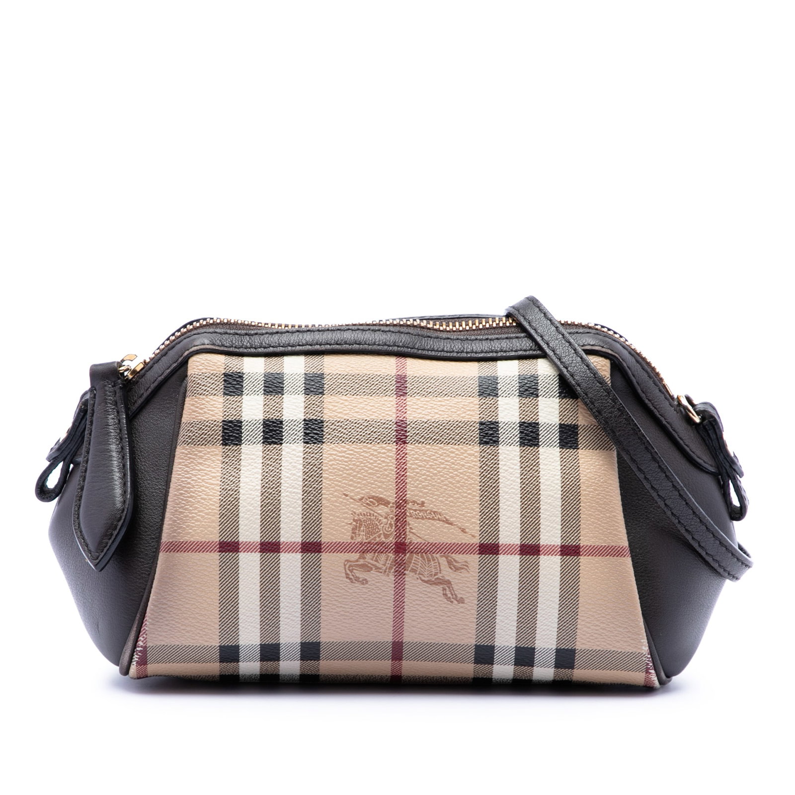Burberry Blaze Mini Crossbody in Haymarket Check Coated Canvas (1 of 6)