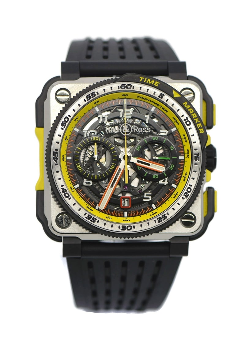 Bell & Ross Renault F1 Chronograph Titanium Watch BR-X1-RS19 Authentic with Box and Papers (1 of 6)