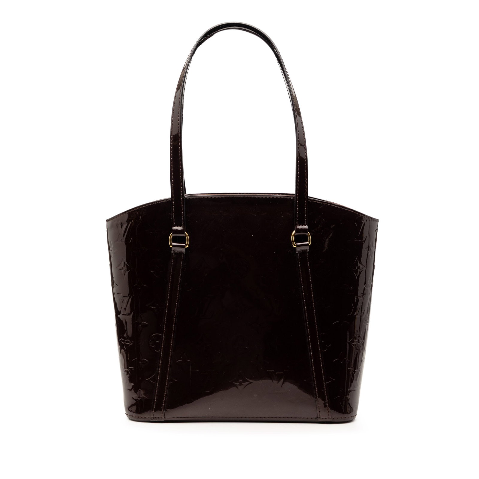 Louis Vuitton Avalon MM Monogram Vernis Leather Tote: Louis Vuitton Avalon MM Monogram Vernis Leather Tote Louis Vuitton Monogram Vernis Avalon MM handbag crafted in purple Vernis leather. This bag features flat leather straps, a top lobster clasp closur