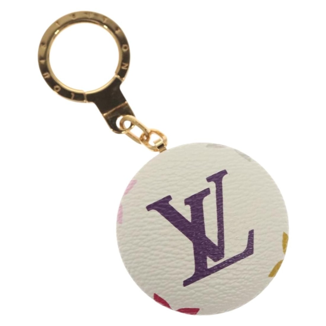 LOUIS VUITTON Monogram Multicolor Astropill Charm White M51911: LOUIS VUITTON Monogram Multicolor Astropill Charm White M51911 Elevate your accessory collection with the LOUIS VUITTON Monogram Multicolor Astropill Charm. Crafted from high-quality Monogram Multicol