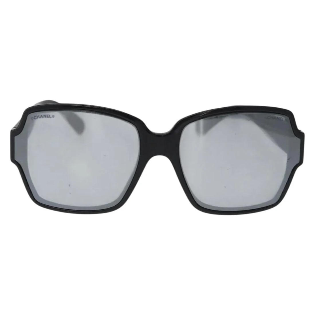 Chanel Logo CC Black Plastic Sunglasses (1 of 13)