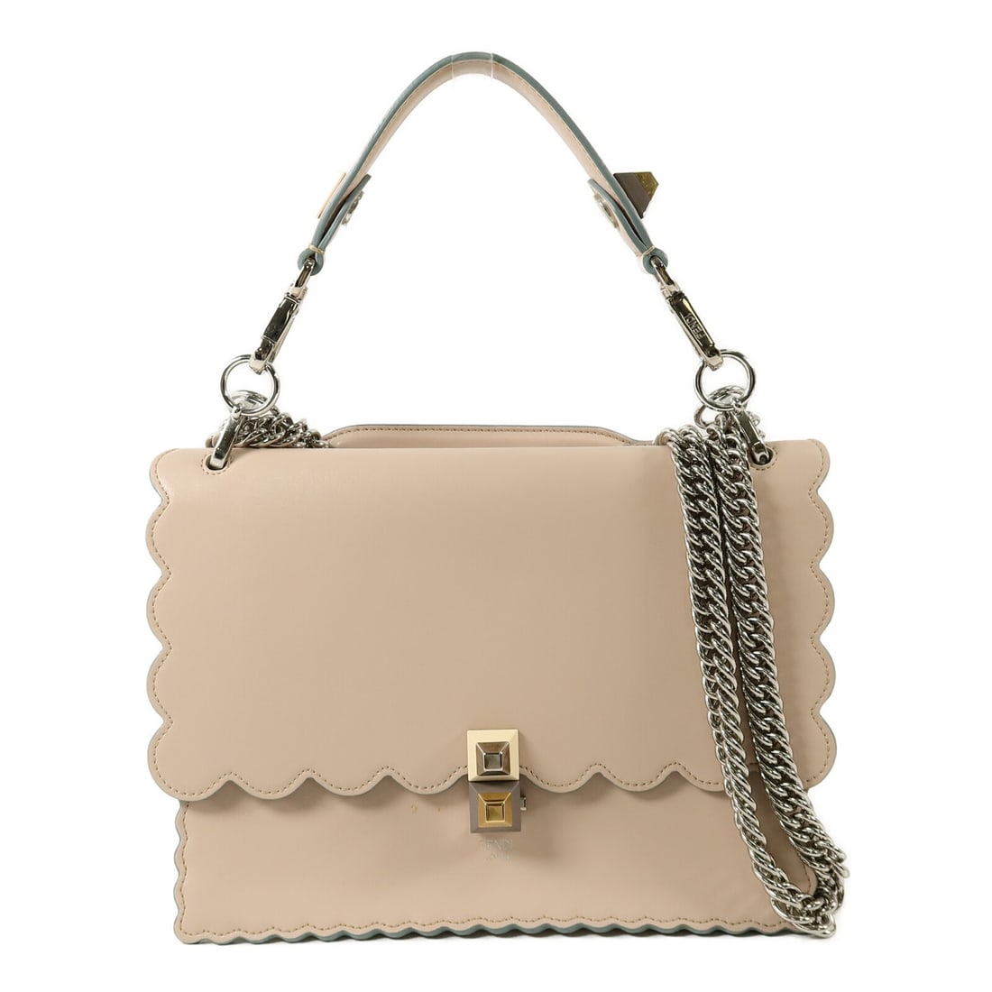 Fendi Kan I Pink Calfskin 2 Way Shoulder Bag (1 of 18)