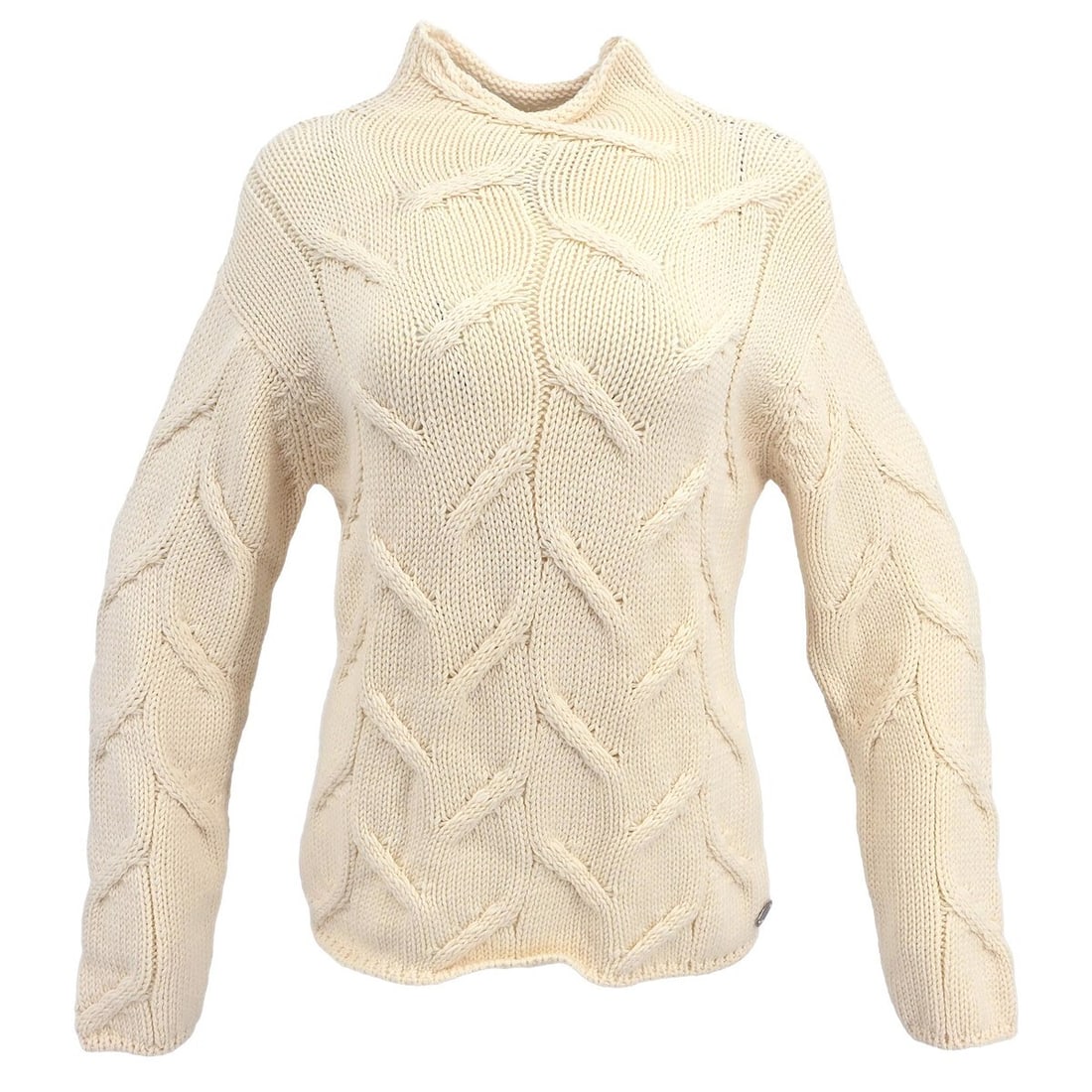 CHANEL 99A White Wool Long Sleeve Sweater Top Size 38 (1 of 11)