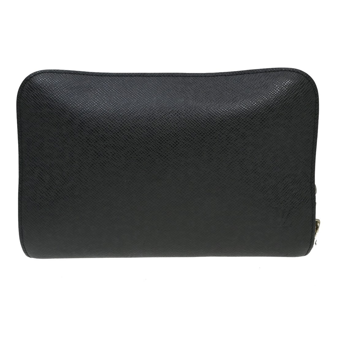 Louis Vuitton Baikal Taiga Leather Clutch with Strap Black M30182: Louis Vuitton Baikal Taiga Leather Clutch with Strap Black M30182 Louis Vuitton Black Taiga Baikal Clutch Bag in small size, made in France from Taiga leather. It features a clutch style with pockets,
