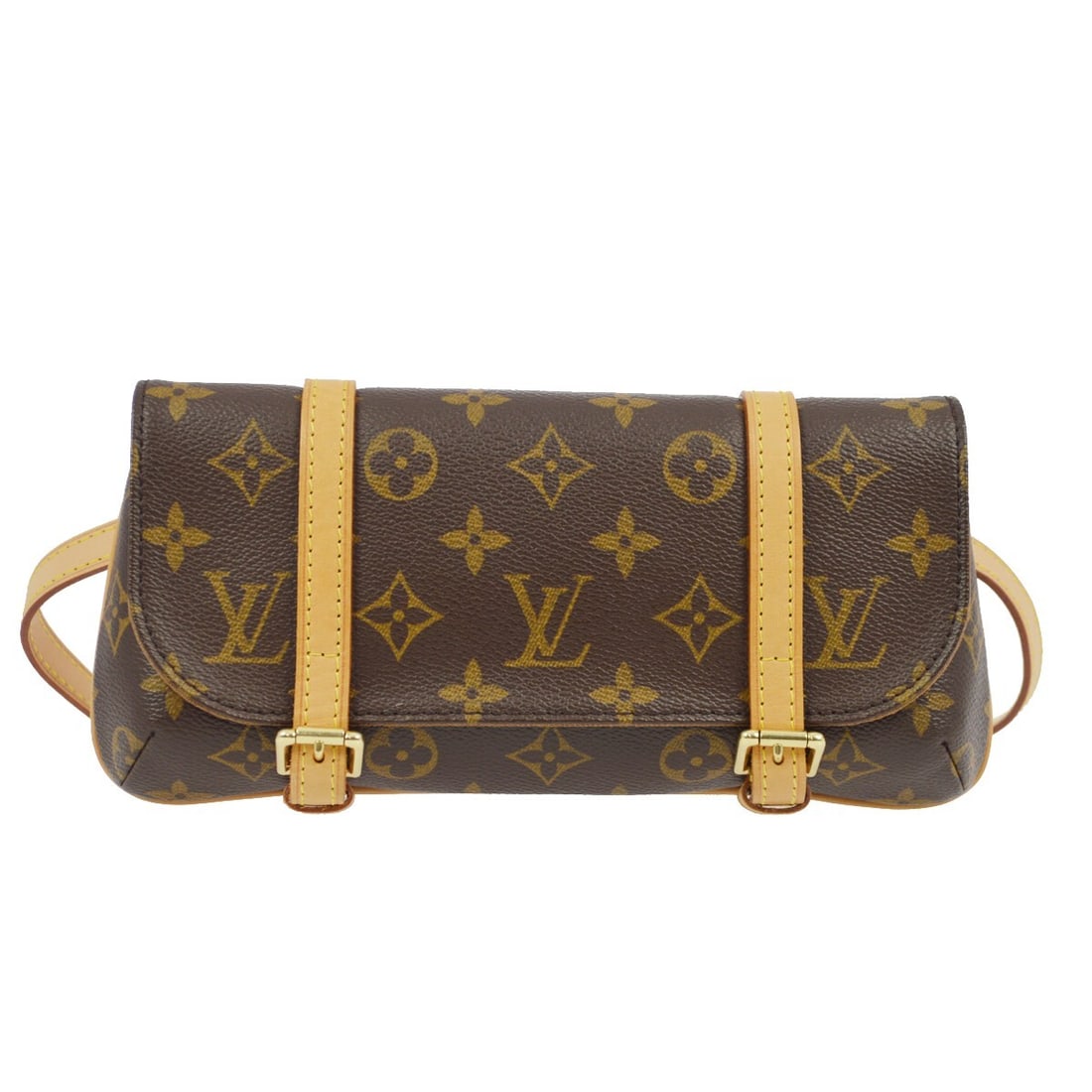 Louis Vuitton Marelle Monogram Canvas Belt Bag M51159 France: Louis Vuitton Marelle Monogram Canvas Belt Bag M51159 France Louis Vuitton Monogram Pochette Marelle Belt Bum Bag in brown Monogram canvas, made in France. This vintage medium bag features a buckle cl