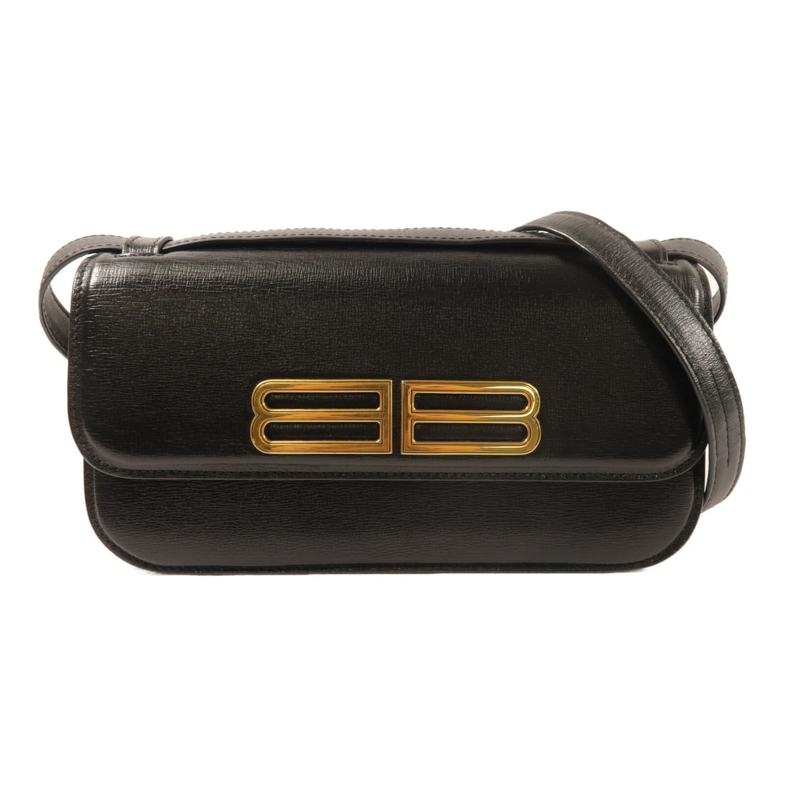 Balenciaga Gassip 674693 Women's Shoulder Bag Black Calfskin: Balenciaga Gassip 674693 Women's Shoulder Bag Black Calfskin Balenciaga Gassip shoulder bag in black calfskin leather, model 674693. It features a black frame color, shoulder strap length of 56-94 cm,