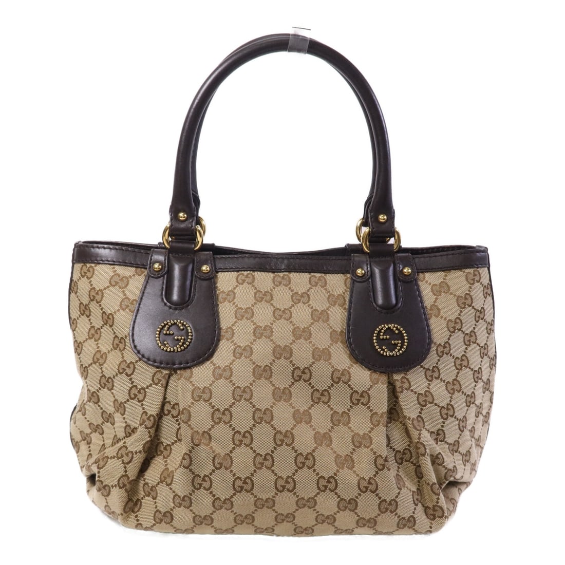 Gucci Scarette 269953 Brown GG Canvas Tote Bag (1 of 14)