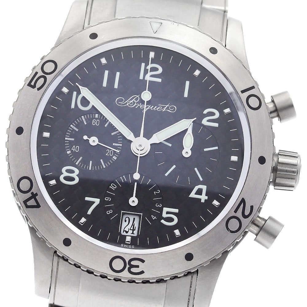 Breguet Transatlantic Type XX Titanium Automatic Chronograph Watch (1 of 6)
