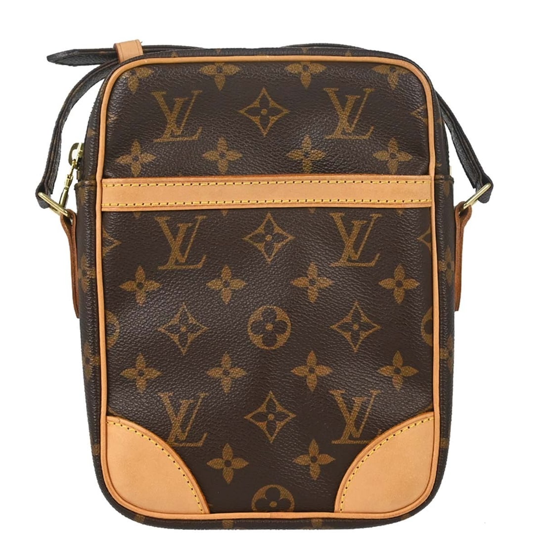Vintage Louis Vuitton Danube Monogram Canvas Crossbody Bag M45266 (1 of 15)