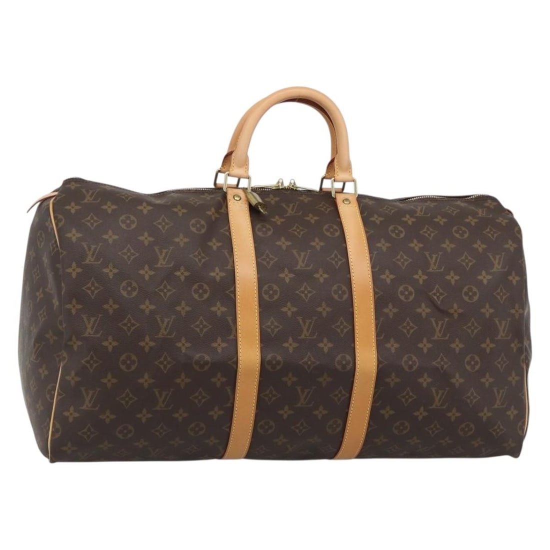 Louis Vuitton M41424 Keepall 55 Monogram Canvas Boston Bag (1 of 18)